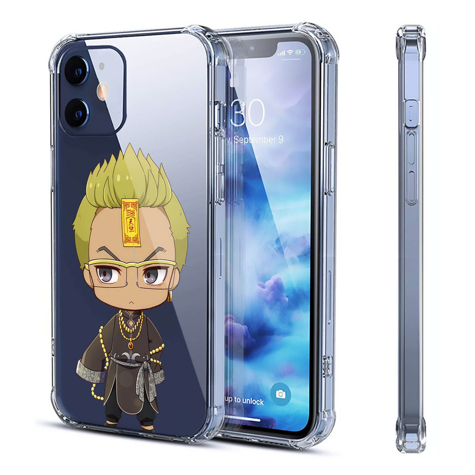 （画像用） 東京リベンジャーズ Tokyo Revengers 【iPhone 12シリーズ対応】透明スマホケース（クリアソフトケース）